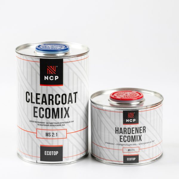 ЛАК ECOMIX 2K 2:1 MS БЕЗБАРВНИЙ АКРИЛОВИЙ